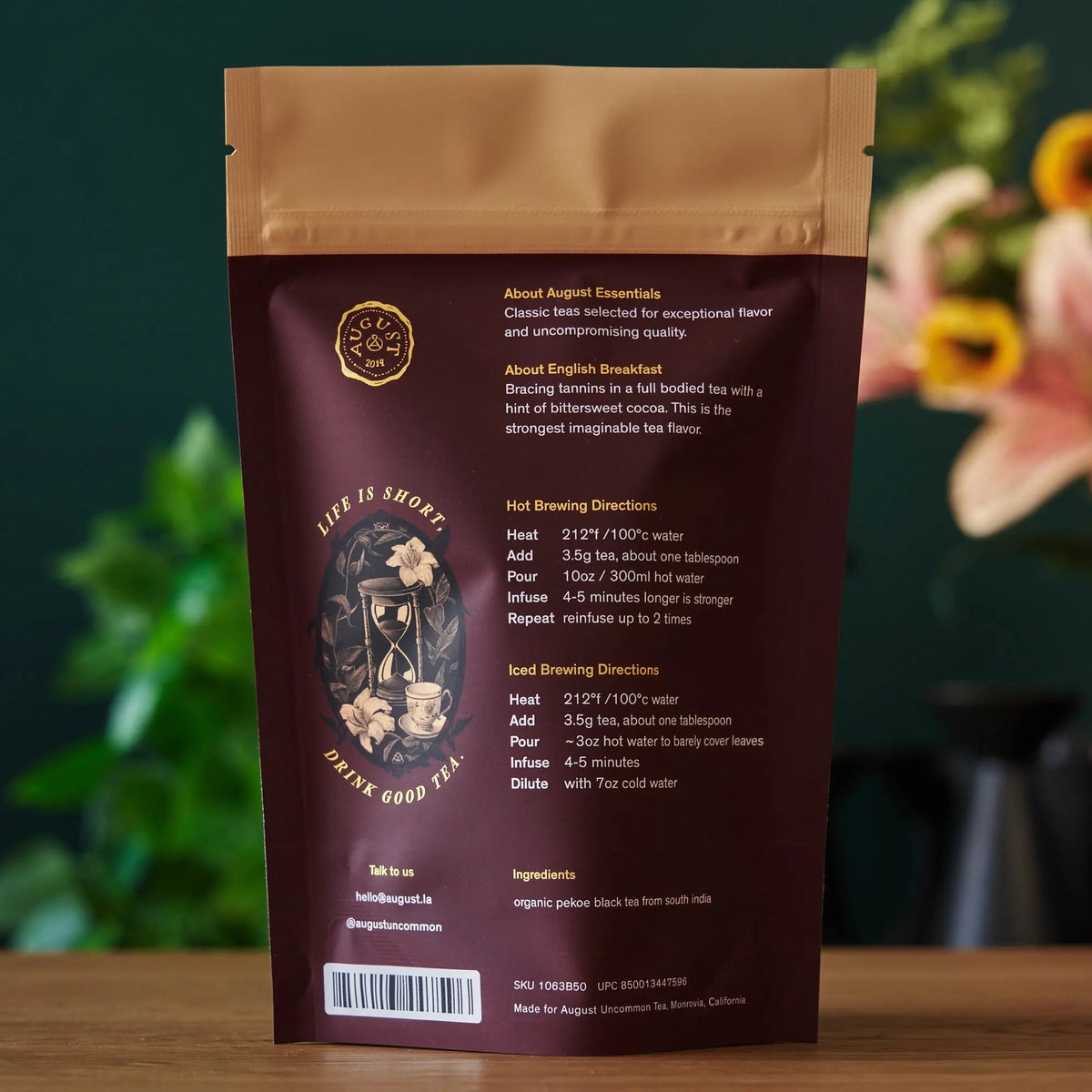 Essentials Organic English Breakfast Black Tea