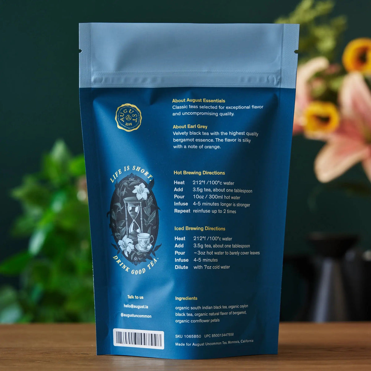 Essentials Organic Earl Grey Black Tea