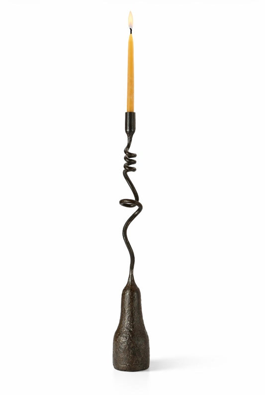 Friends Candle Holder — Handmade Iron Sculptural Piece
