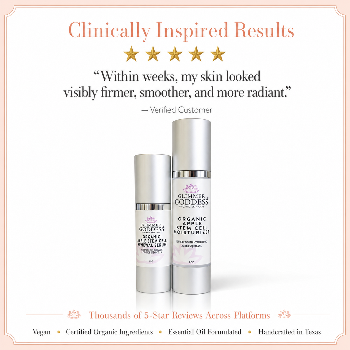 Cellular Renewal Duo – Apple Stem Cell Serum + Moisturizer