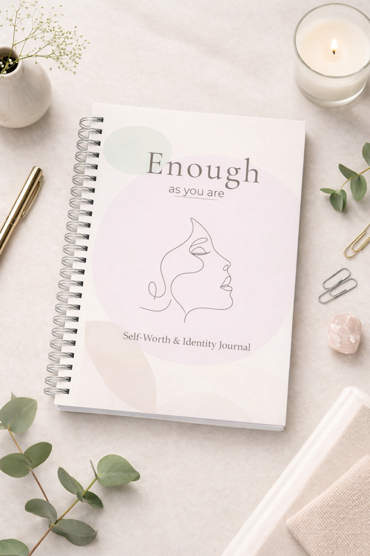Enough — As You Are Self-Worth & Identity Reflection Journal