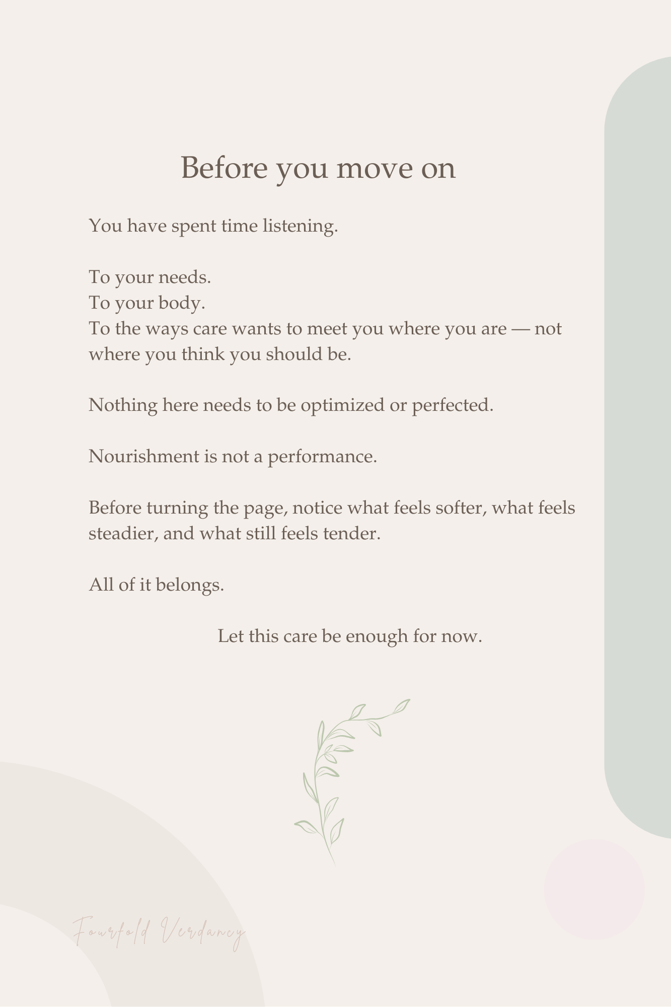 Enough — As You Are Self-Worth & Identity Reflection Journal