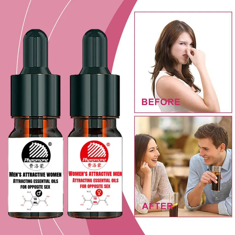 Pheromone Couple Concentrated Perfume Men Women Lasting Passion Light Perfume Attract Opposite Sex Essential Oil Fragrance