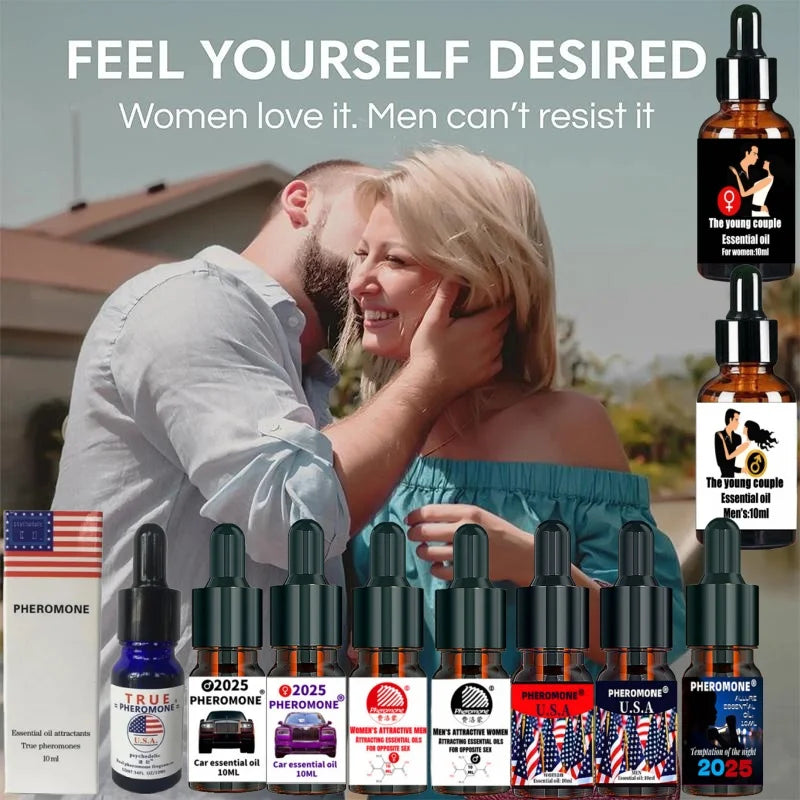 Pheromone Couple Concentrated Perfume Men Women Lasting Passion Light Perfume Attract Opposite Sex Essential Oil Fragrance