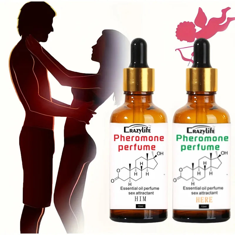 Pheromone Couple Concentrated Perfume Men Women Lasting Passion Light Perfume Attract Opposite Sex Essential Oil Fragrance
