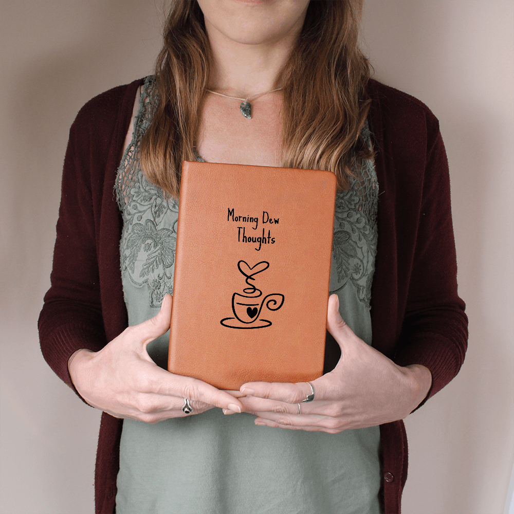 Morning Dew Thoughts — A Cozy Tea-Inspired Reflection Notebook