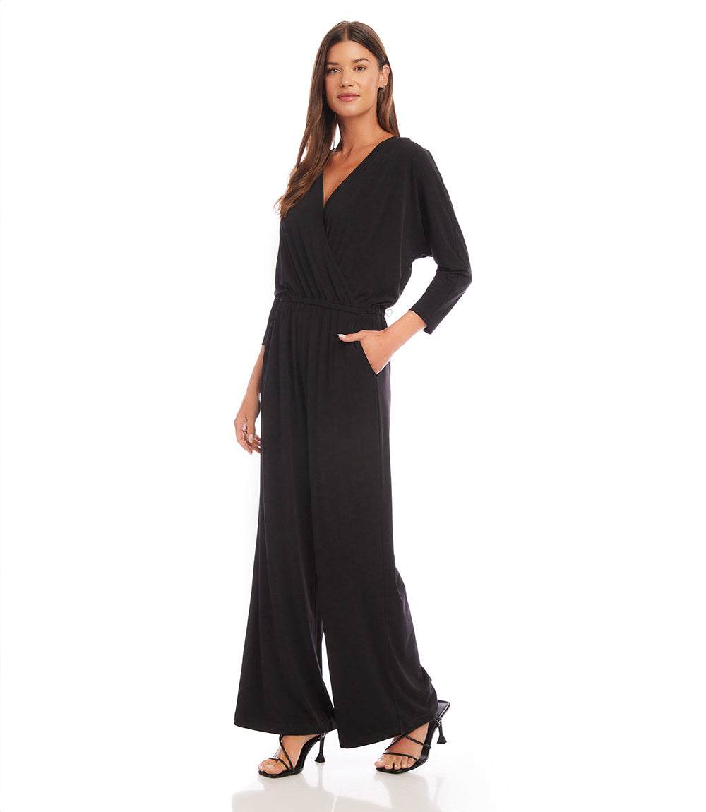 Karen Kane Travel Jersey Jumpsuit