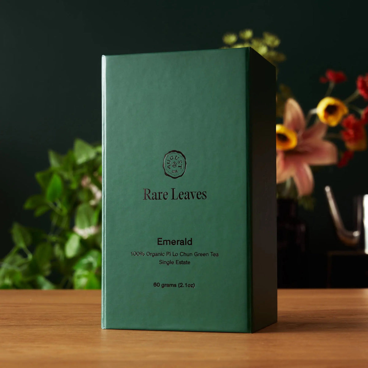 Organic Estate Pi Lo Chun Green Tea - Rare Leaves Emerald - Single