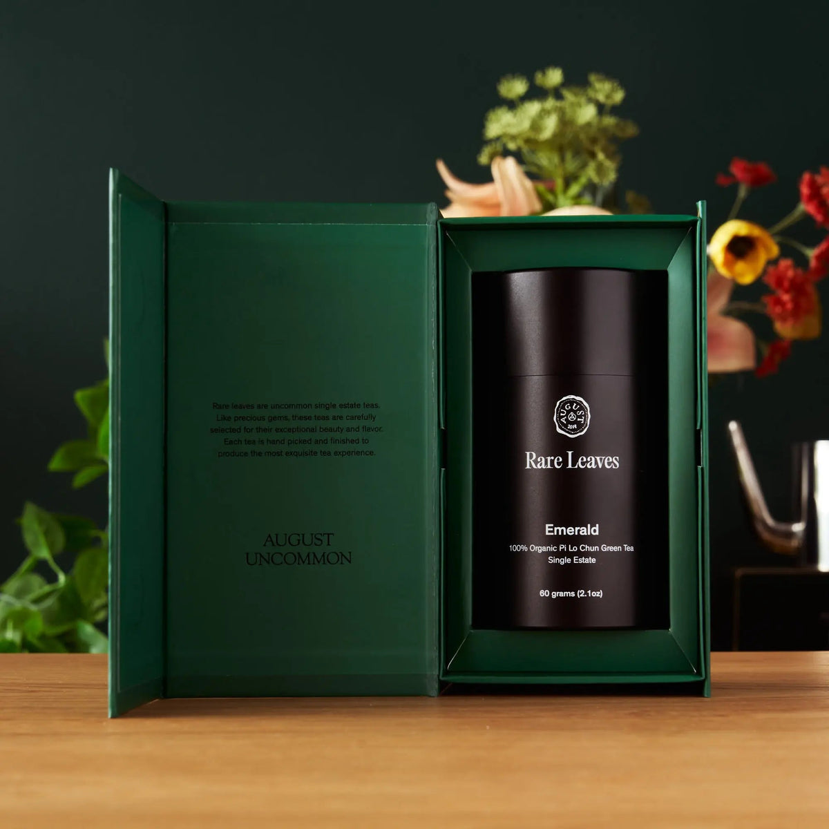 Organic Estate Pi Lo Chun Green Tea - Rare Leaves Emerald - Single