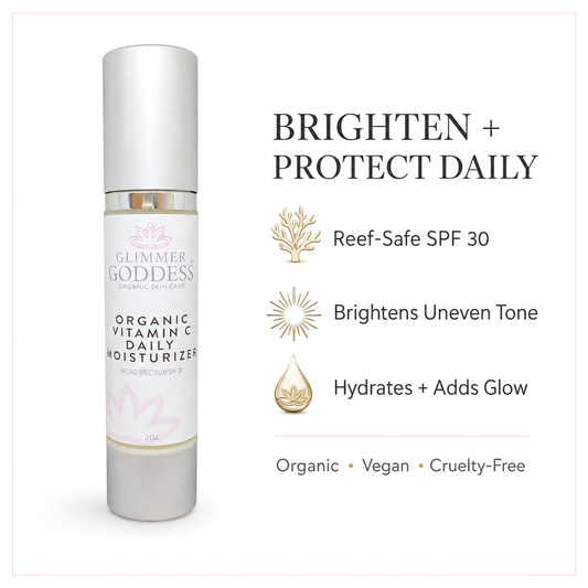 Organic Vitamin C Daily Moisturizer SPF 30 – Brightening Formula